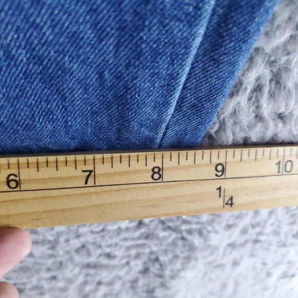 Levis Jeans Mens Size 40x30 Blue 550 Relaxed Fit Tapered Leg Denim Classic - Picture 7 of 11